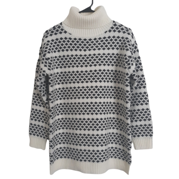 Ann Taylor Petite Sz SP Turtleneck Wool Blend Sweater - Picture 1 of 15
